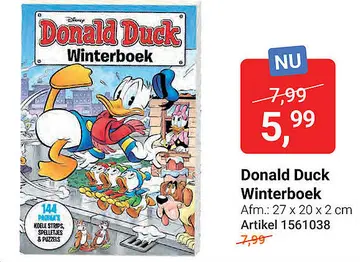 Aanbieding: Donald Duck Winterboek