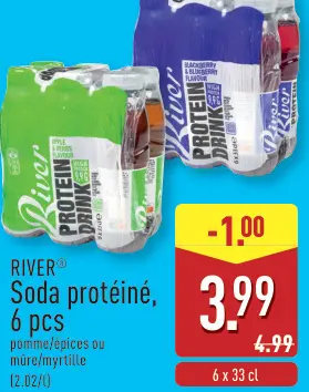 Offre: Soda protéiné