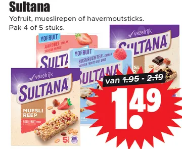 Aanbieding: Sultana