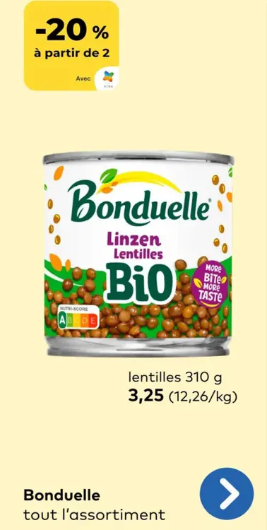 Offre: Bonduelle