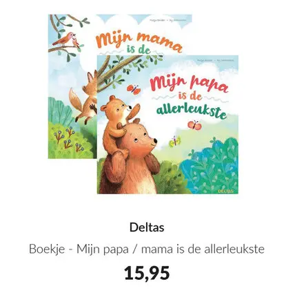 Aanbieding: Boekje - Mijn papa / mama is de allerleukste