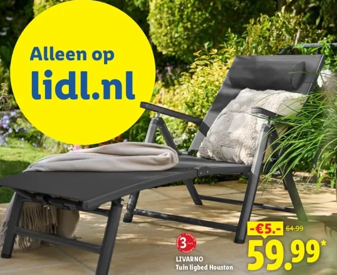 Aanbieding: Tuin ligbed Houston