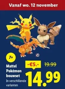 Aanbieding: Pokémon bouwset