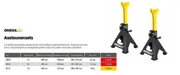 Aanbieding: Assteunensets
