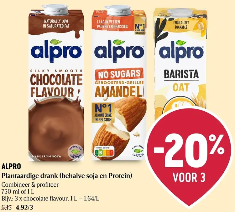 Promotie: Plantaardige drank