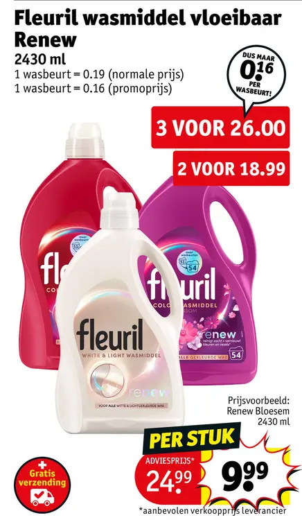 Promotie: Fleuril Renew