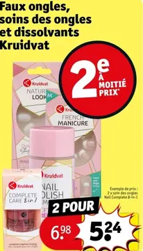 Offre: Faux ongles, soins des ongles et dissolvants