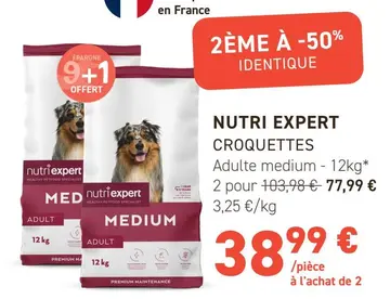 Offre: NUTRI EXPERT CROQUETTES