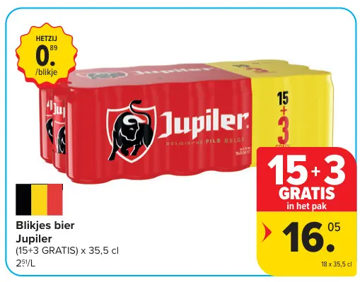 Promotie: Blikjes bier