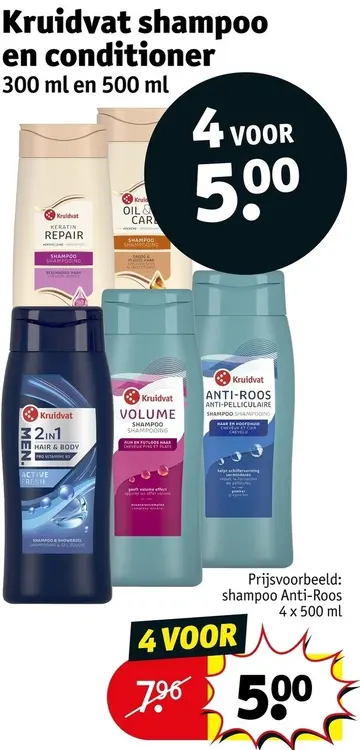 Aanbieding: Shampoo en conditioner
