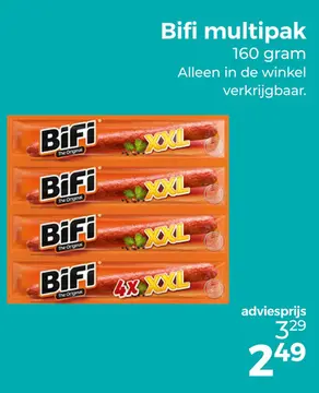 Aanbieding: Bifi multipak