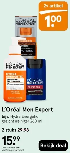 Aanbieding: L'Oréal Men Expert