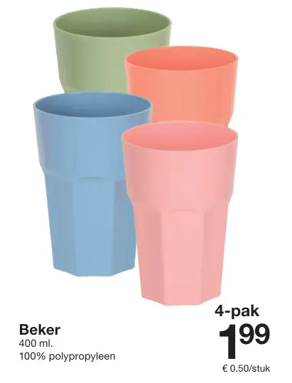 Aanbieding: Beker