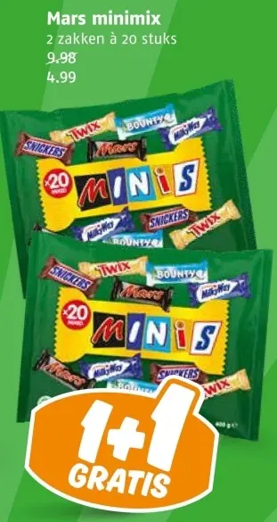 Aanbieding: Mars minimix