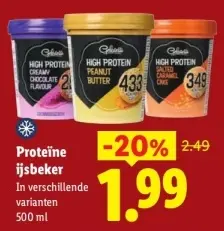 Aanbieding: Gelatelli Proteïne ijsbeker