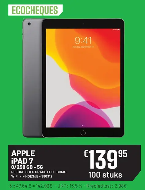 Promotie: iPAD 7