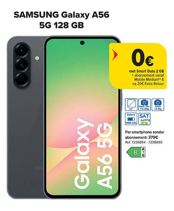 Aanbieding: Galaxy A56 5G 128 GB