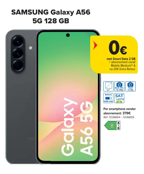 Aanbieding: Galaxy A56 5G 128 GB