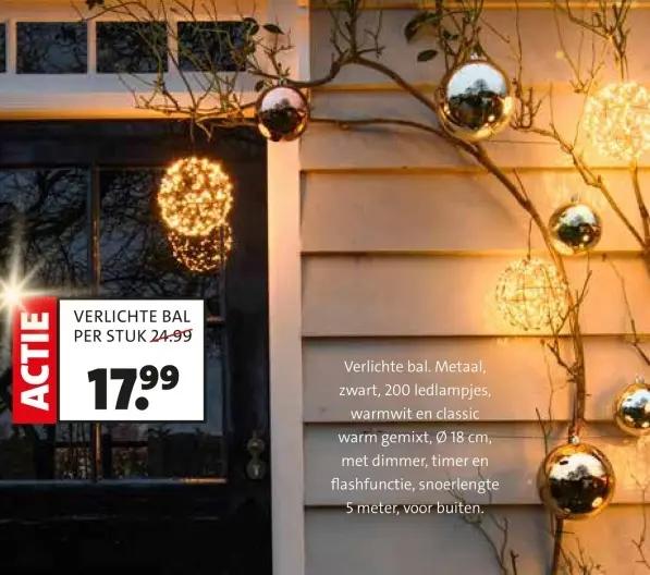Aanbieding: Verlichte bal