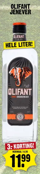 Aanbieding: Olifant jenever