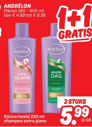 Aanbieding: Andrélon Shampoo