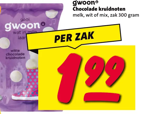 Aanbieding: Chocolade kruidnoten