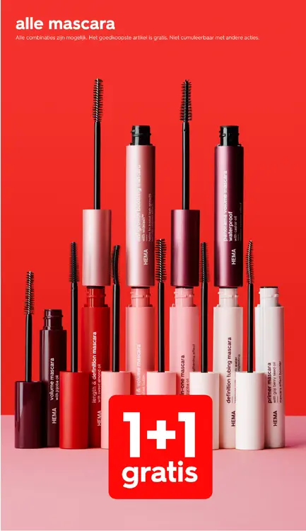 Promotie: Alle mascara