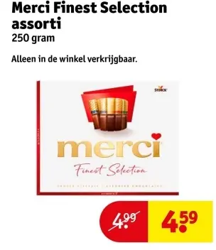 Aanbieding: Merci Finest Selection assorti