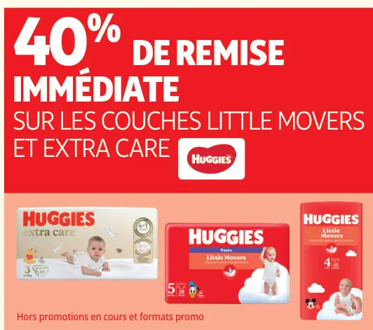 Promotie: Couches Little Movers et Extra Care