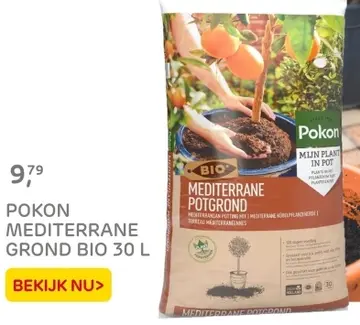 Aanbieding: POKON MEDITERRANE GROND BIO