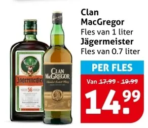 Aanbieding: Clan MacGregor of Jägermeister