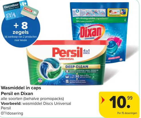 Promotie: Wasmiddel in caps
