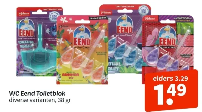 Aanbieding: WC Eend Toiletblok