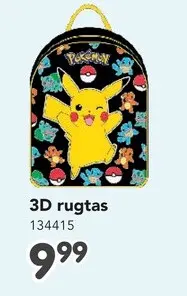 Promotie: 3D rugtas