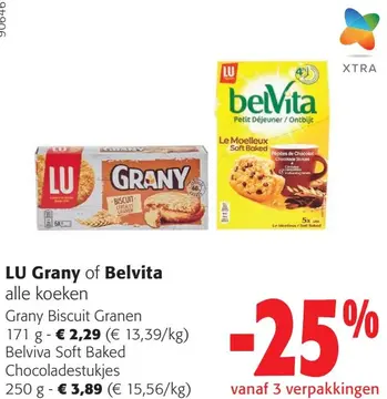 Aanbieding: Grany of Belvita alle koeken