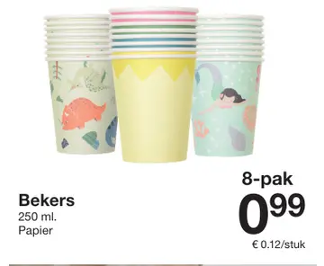 Aanbieding: Bekers