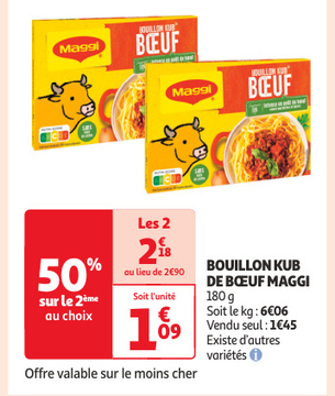 Aanbieding: BOUILLON KUB DE BOEUF