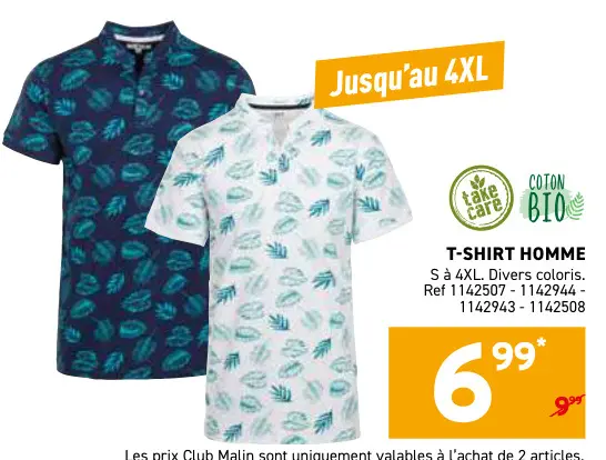 Offre: T-shirt homme