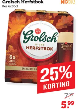 Aanbieding: Grolsch Herfstbok