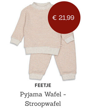 Aanbieding: Feetje Pyjama Wafel Basis