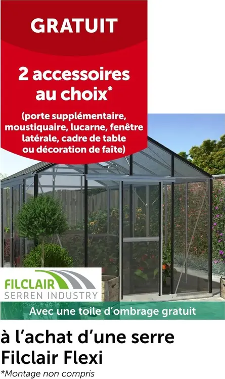 Offre: Filclair Serre Filclair Flexi