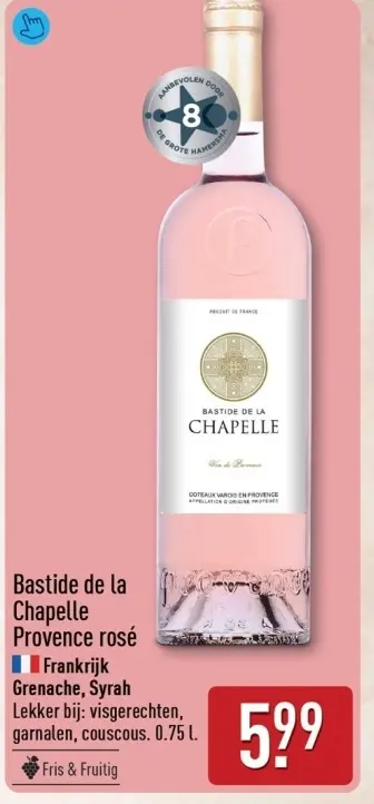 Aanbieding: Bastide de la Chapelle Provence rosé