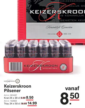 Aanbieding: Keizerskroon Pilsener