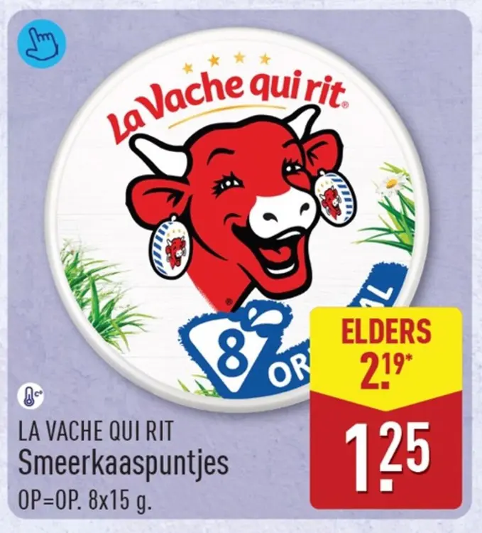 Aanbieding: Smeerkaaspuntjes