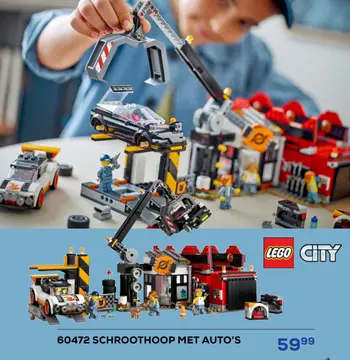 Aanbieding: 60472 SCHROOTHOOP MET AUTO'S