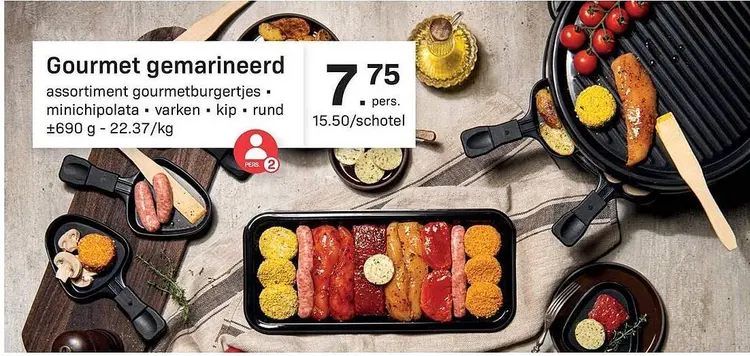 Promotie: Gourmet gemarineerd