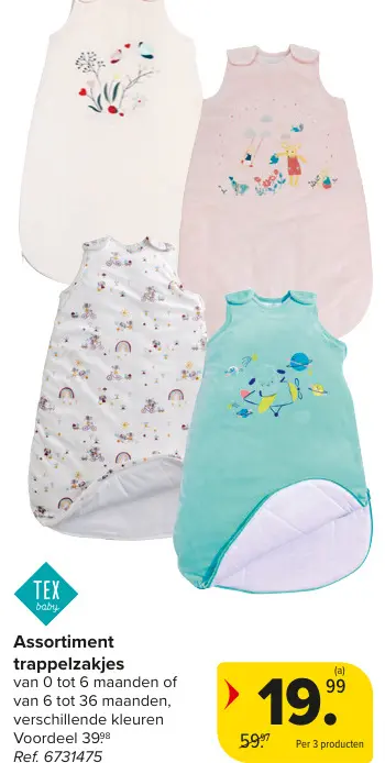 Promotie: trappelzakjes