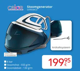 Aanbieding: Calor Stoomgenerator