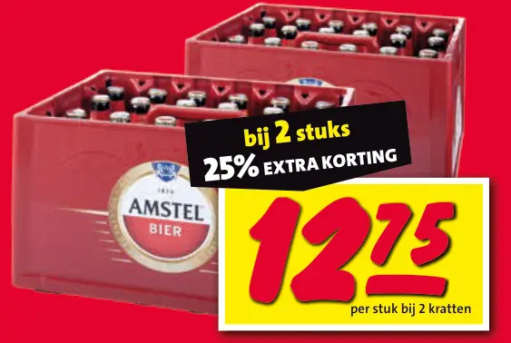 Aanbieding: Amstel Bier krat