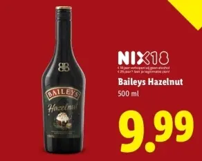 Aanbieding: Baileys Hazelnut